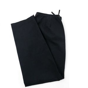 Eileen Fisher Slim Skinny Pant Black Elastic Waist